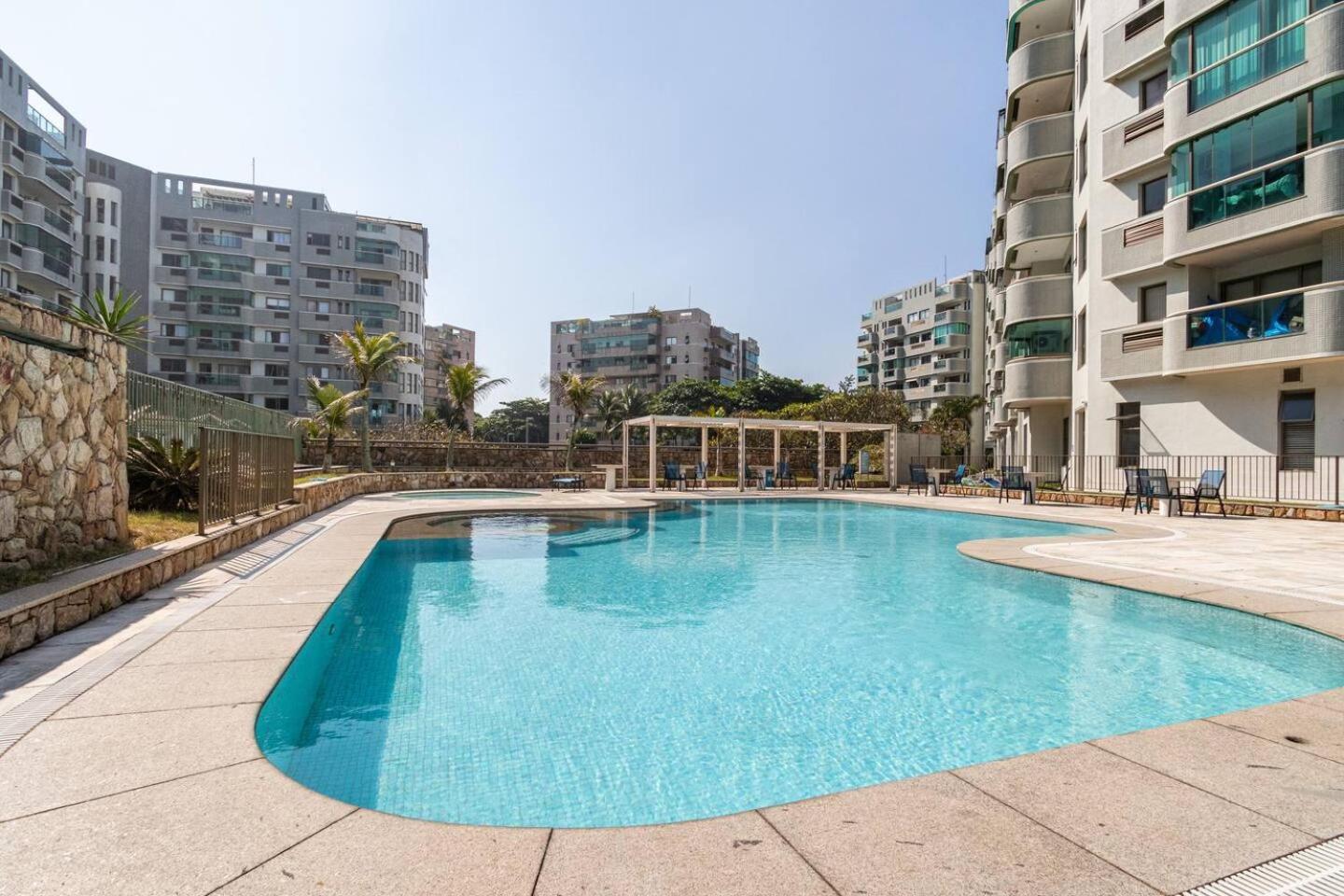 Rio De Janeiro Apartamento Frente Mar Na Barra 外观 照片
